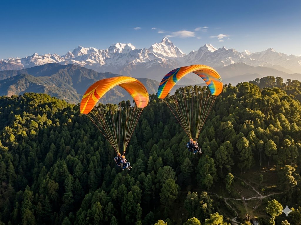 Paragliding Himalayas