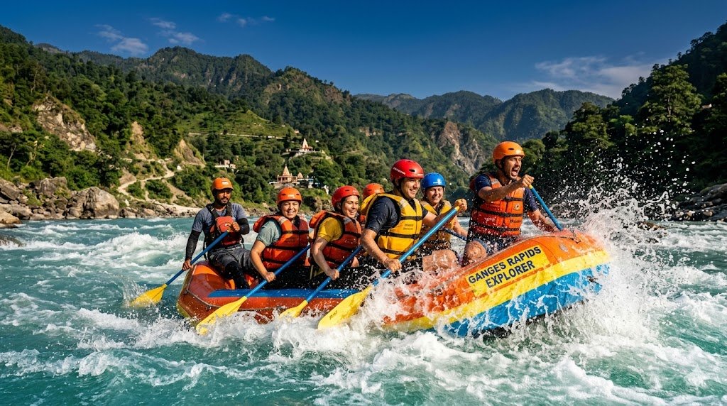 Rafting in Rishikesh